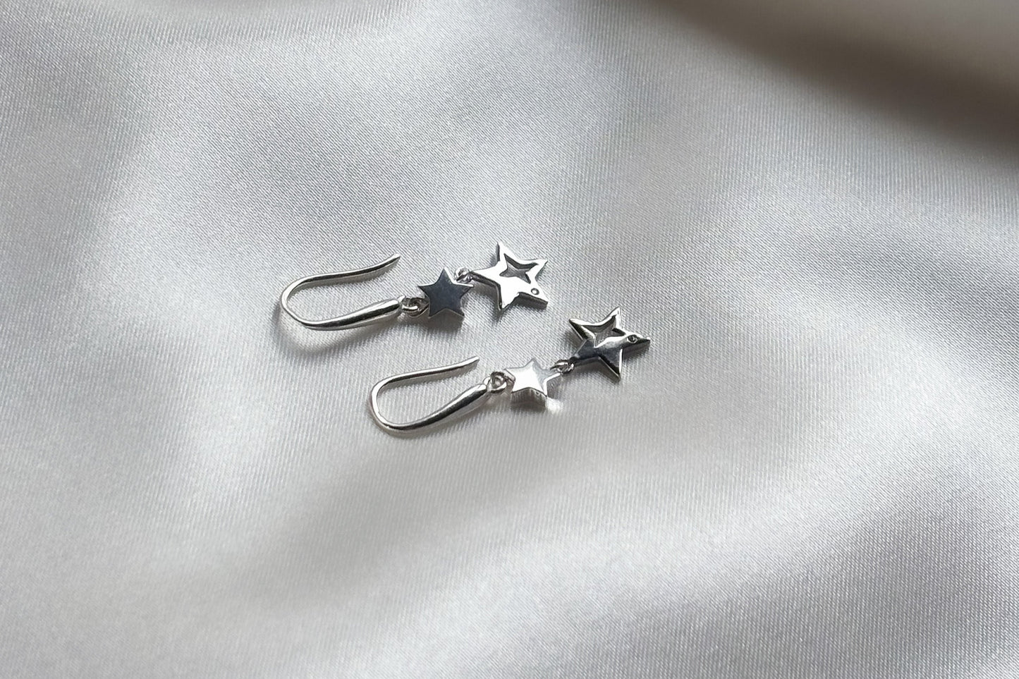 Asymmetric Star Earrings