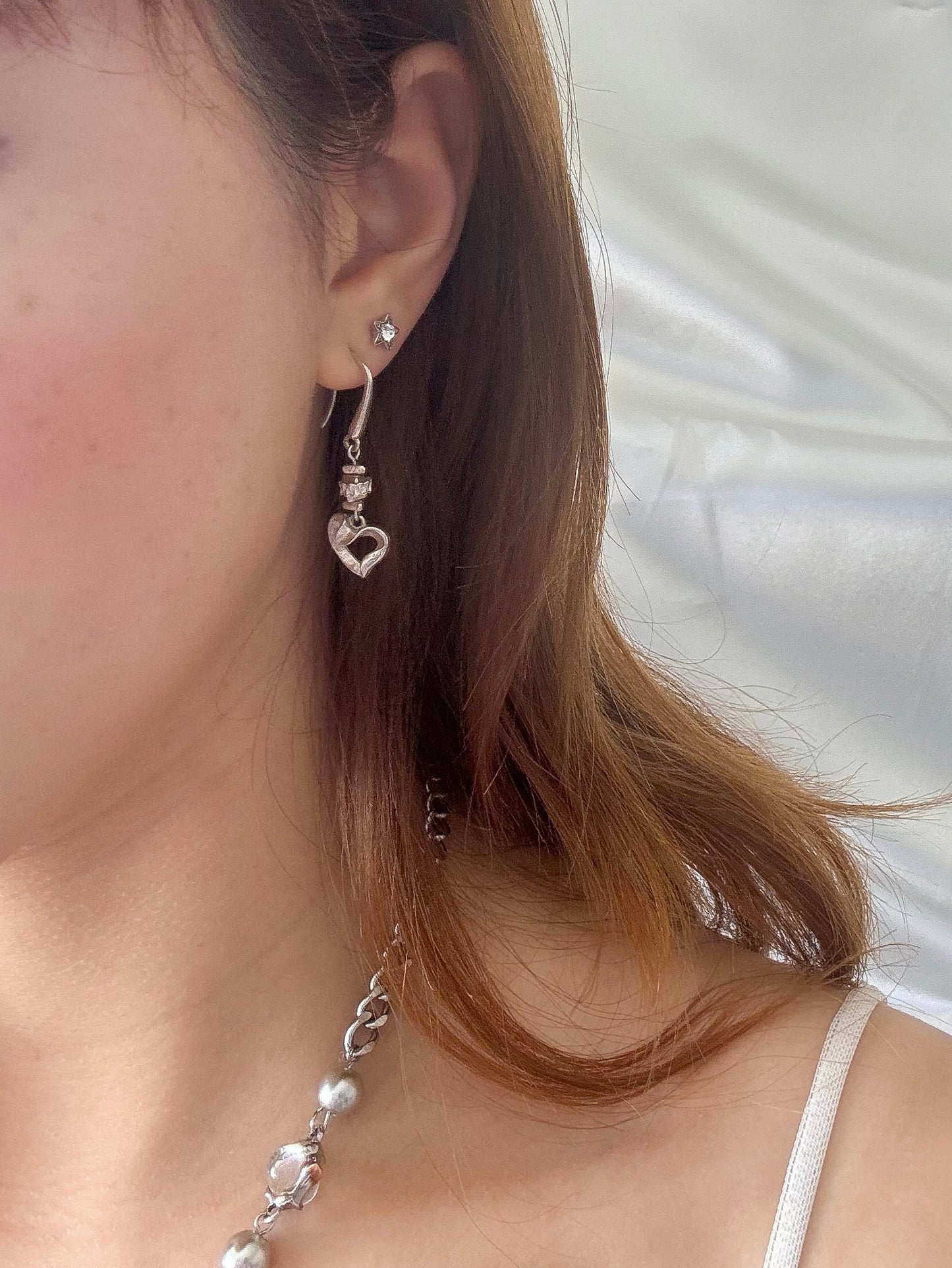 Twisted Heart Earrings